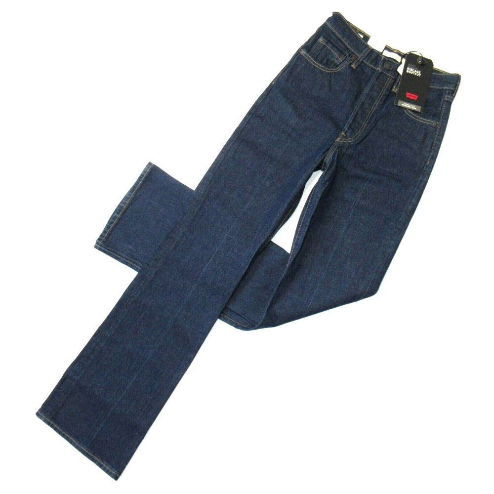 Levi's Ribcage Bootcut in High Key Super High Rise Boot Jeans 26 x 33